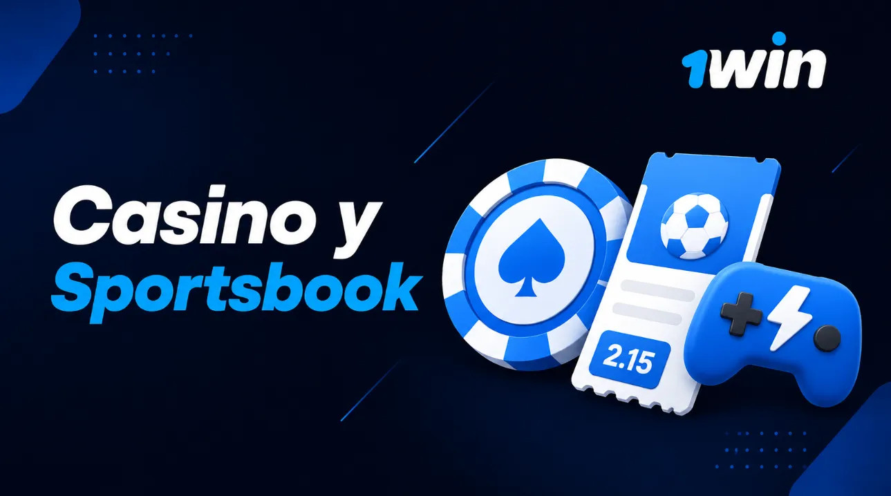 Casino, sportsbook y juegos rápidos en 1win