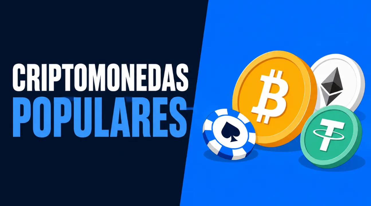 Las criptomonedas más populares en cripto casinos