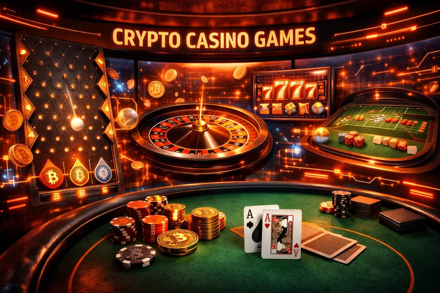 Juegos en Crypto Casino