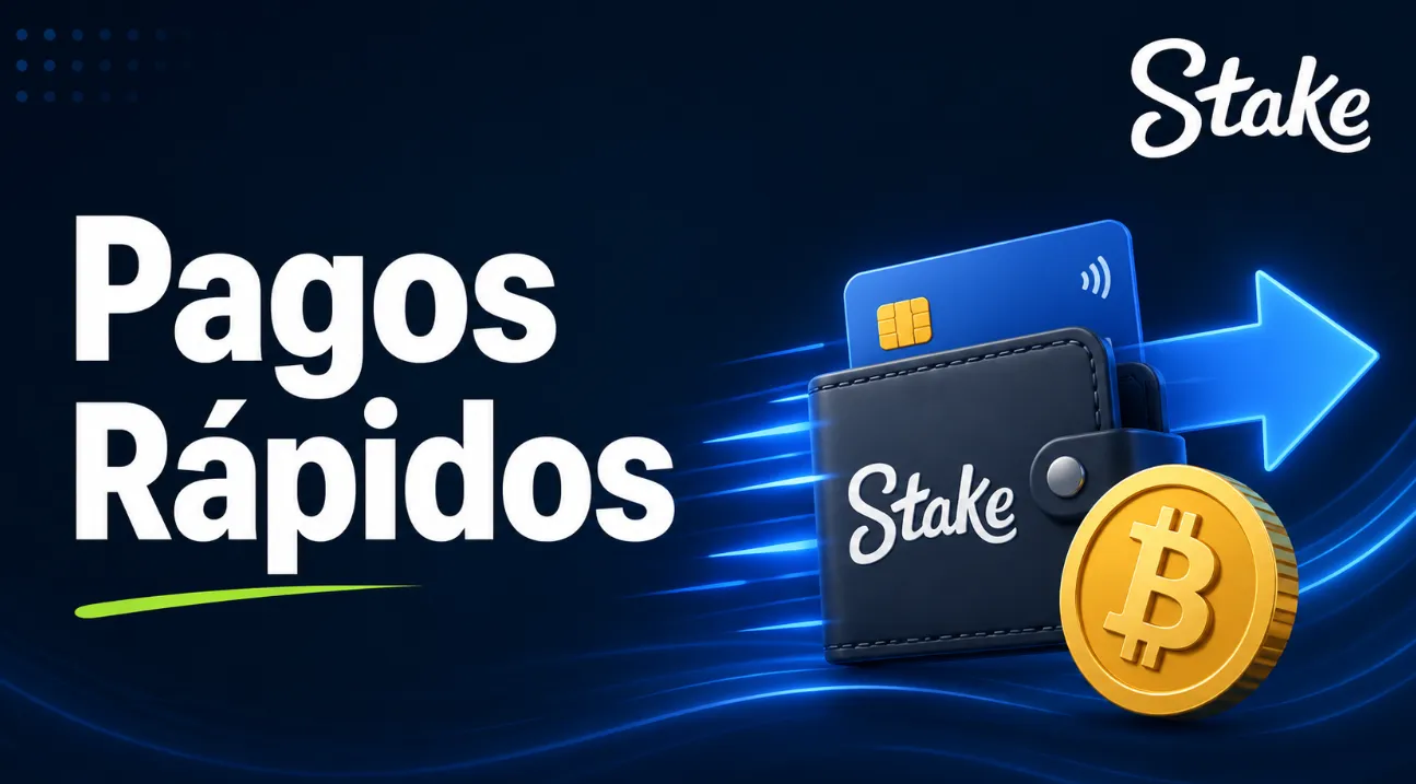 Pagos rápidos en casinos con criptomonedas como Stake